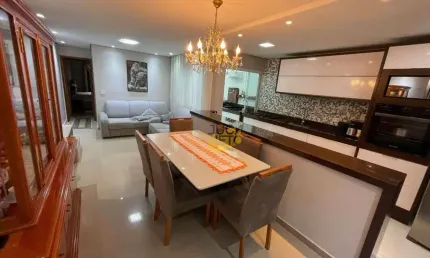 Apartamento com 2 dormitórios à venda, 70 m² por r$ 420.000 - parque são vicente - mauá/sp