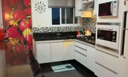 Apartamento com 3 dormitórios à venda, 92 m² por R$ 775.000 - Vila Bocaina - Mauá/SP