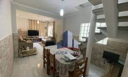 Sobrado com 3 dormitórios, 147 m² - venda por R$ 600.000,00 ou aluguel por R$ 2.933,00/mês - Parque São Vicente - Mauá/SP