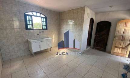 Casa com 1 dormitório para alugar, 80 m² por R$ 850,00/mês - Vila Carlina - Mauá/SP