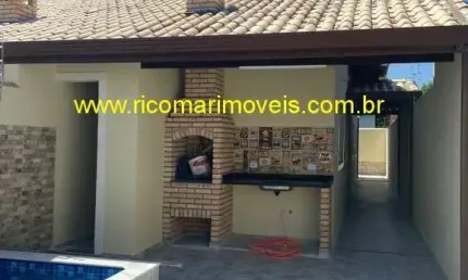 Casa para Venda em Itanha?m, Gaivota, 2 dormitórios, 1 suíte, 3 banheiros, 1 vaga