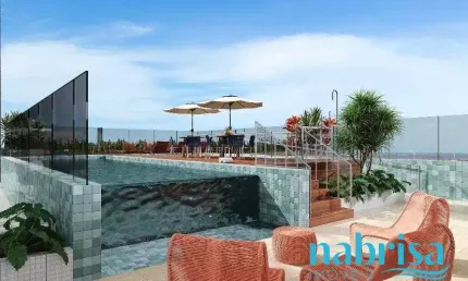 Loft com 1 quarto à venda na Rua Professora Maria Sales, 1, Tambaú, João Pessoa por R$ 383.291
