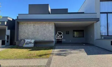 Casa com 3 dormitórios à venda, 212 m² por r$ 1.990.000,00 - condomínio santorini residencial club - paulínia/sp