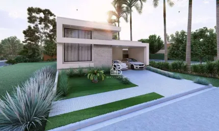 Casa com 3 dormitórios à venda por r$ 2.050.000,00 - condomínio santorini residencial club - paulínia/sp