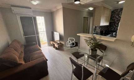 Apartamento com 2 dormitórios, 49 m² - venda por R$ 399.000 ou aluguel por R$ 3.515/mês - Jardim Myrian Moreira da Costa - Campinas/SP