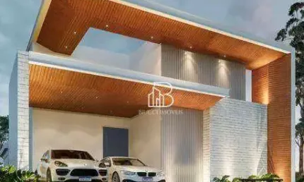 Casa com 4 dormitórios à venda, 211 m² por r$ 2.250.000,00 - condomínio santorini residencial club - paulínia/sp