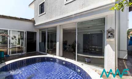 Tamboré 04 - Linda Casa Dupla com 4 Suítes + Piscina e Varanda Gourmet