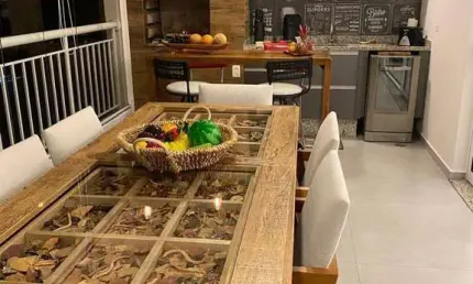 Apto cond. ghaia com 158m2 - 3 suítes e varanda gourmet