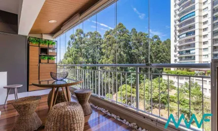 Apartamento com 1 quarto à venda na Avenida Marcos Penteado de Ulhôa Rodrigues, 4053, Tamboré, Santana de Parnaíba
