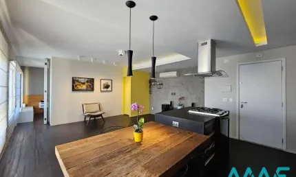 Apto igloo alphaville  - 63m2 - andar alto e vista livre!