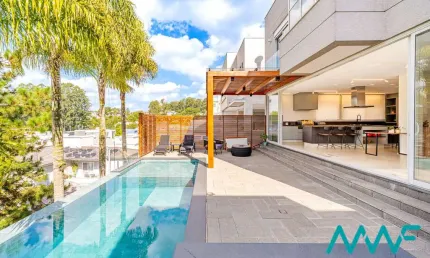 Casa no Cond. Villa Solaia Alphaville - Linda e Moderna - Vista para Mata!