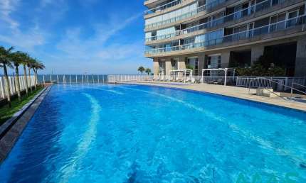 Unlimited Ocean Front - Santos - Gonzaga - Porteira Fechada -Pé na Areia!