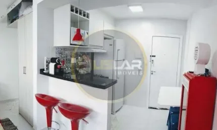 Apartamento Kitnet vista mar. Lindo, todo reformado