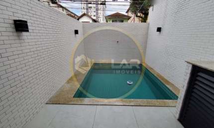 Casa com 2 quartos à venda no Campo Grande, Santos 