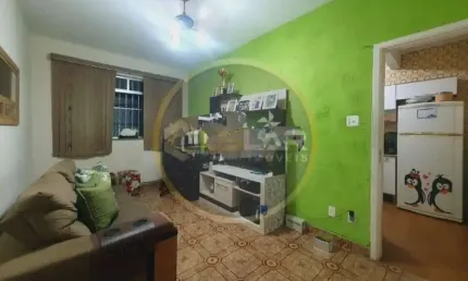 Apartamento com 2 quartos à venda na Rua Carlos Gomes, Marapé, Santos
