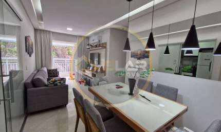 Apartamento de 2 dorms no acquaply com linda vista, andar alto