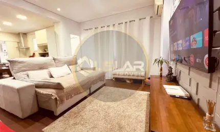 Apartamento lindo de 3 dorms  frente ao mar com vista