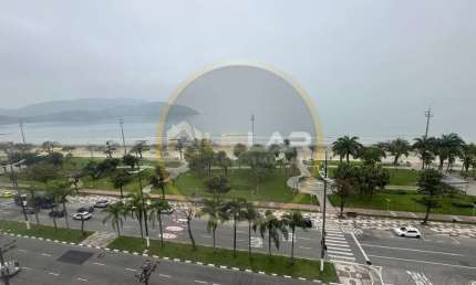 Apartamento de 2 dorms frente ao mar no bairro Aparecida