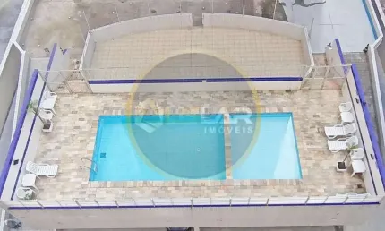 Apartamento de 3 dorms com 2 suites frente ao mar em Santos