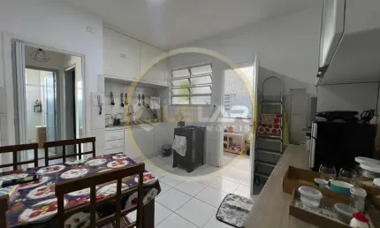 Apartamento de 2 dorms de frente com sacada no bairro aparecida