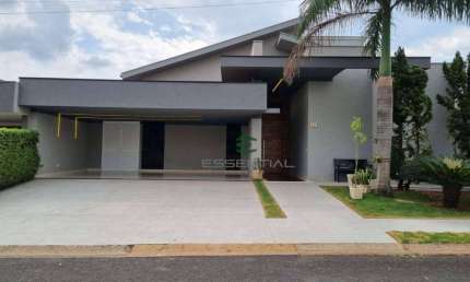 Casa Térrea de 4 suítes de frente para a área de lazer à venda, 340 m² por R$ 2.500.000 - Damha V - São José do Rio Preto