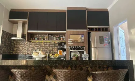 Casa com 02 dormitórios à venda, 140 m² por r$ 450.000 - paineiras - cedral/sp