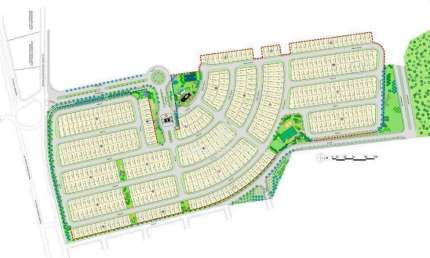 Terreno à venda no Condomínio Tamboré em Barretos, 279 m² por R$ 240.000