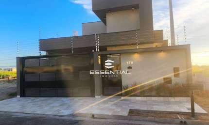 Casa Novíssima | 3 dormitórios, sendo 1 suíte | 126 m² de construção | R$ 720.000 - SetSul II - São José do Rio Preto/SP