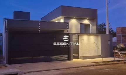 Casa com 2 dormitórios, sendo 1 suíte à venda, 104 m² por R$ 578.900 - Setsul - São José do Rio Preto/SP