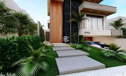 Sobrado Triplex com 3 dormitórios à venda, 190 m² por R$ 1.490.000 - Alphaville - Mirassol/SP
