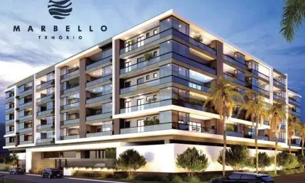 À venda - apartamento 2 dormitórios na praia do tenório - ubatuba