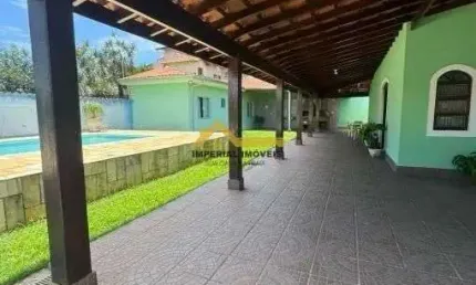 À venda - casa com 3 dormitórios na praia das palmeiras - caraguatatuba/sp