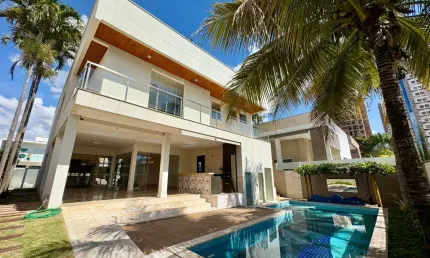 Casa em condomínio fechado à venda na Avenida Vale Verde, Alphaville Flamboyant Residencial Araguaia, Goiânia, 400 m2 por R$ 4.500.000