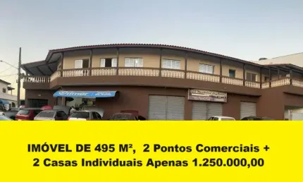Oportunidade para investidores !!! Prédio comercial com casas para locações