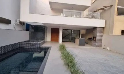 Casa em condomínio fechado com 4 quartos à venda no Recreio Dos Bandeirantes