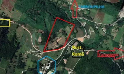 Chácara / sítio à venda na linha palmeiro, farroupilha , 77800 m2 por r$ 1.500.000