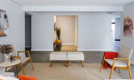 Apartamento de luxo no Morumbi: 4 quartos, 2 suítes, 3 banheiros, 5 vagas de garagem, 200m² - São Paulo-SP.