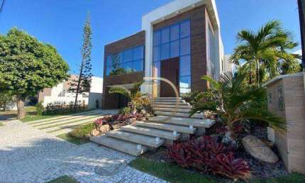 Casa em condomínio fechado com 4 quartos à venda no Alphaville Fortaleza, Fortaleza 