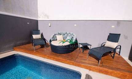 Casa à venda PORTEIRA FECHADA, 380 m² por R$ 1.580.000 - Residencial Village Santana - Guaratinguetá/SP