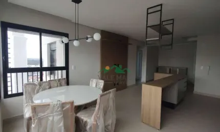 Apartamento com 2 dormitórios para alugar, 129 m² por R$ 5.024,49/mês - Vila Paraíba - Guaratinguetá/SP