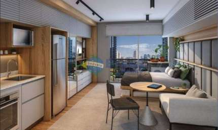 Flat/Loft/Estúdio com 1 quarto, Brooklin Paulista - São Paulo