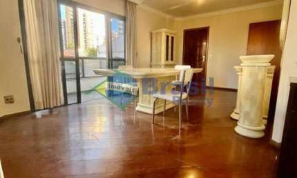 Apartamento 155m², 3 quartos/suítes para locação, Vila Bastos, Santo André.
