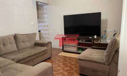 Sobrado com 5 dormitórios à venda, 153 m² por R$ 380.000,00 - Jardim Aclimação - Santo André/SP