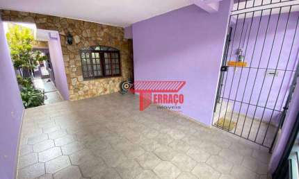 Casa com 2 dormitórios à venda, 178 m²- Jardim do Estádio - Santo André/SP