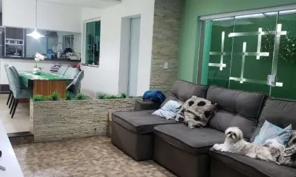 Sobrado com 4 dormitórios à venda, 132 m² por R$ 572.000,00 - Vila Bela Vista - Santo André/SP