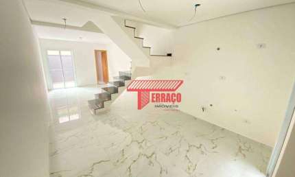 Apartamento Triplex com 3 dormitórios à venda por R$ 510.000,00 - Vila Marina - Santo André/SP