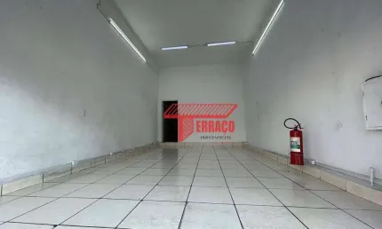 Salão para alugar, 55 m²  - jardim do estádio - santo andré/sp