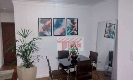 Apartamento com 2 dormitórios à venda, 55 m² por R$ 270.000,00 - Jardim do Estádio - Santo André/SP