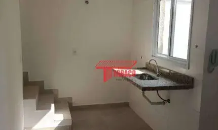 Cobertura com 2 dormitórios à venda, 39 m² por R$ 330.000,00 - Parque João Ramalho - Santo André/SP