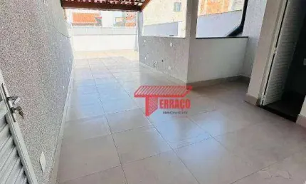 Cobertura com 2 dormitórios à venda, 56 m² - Vila Humaitá - Santo André/SP